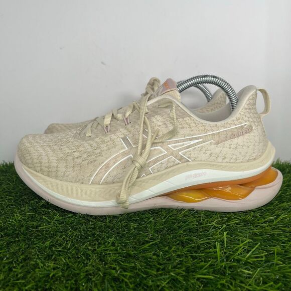 Asics Shoes - ASICS Gel Kinsei Max Women’s 9 Cream Beige Running Shoes 1012B51